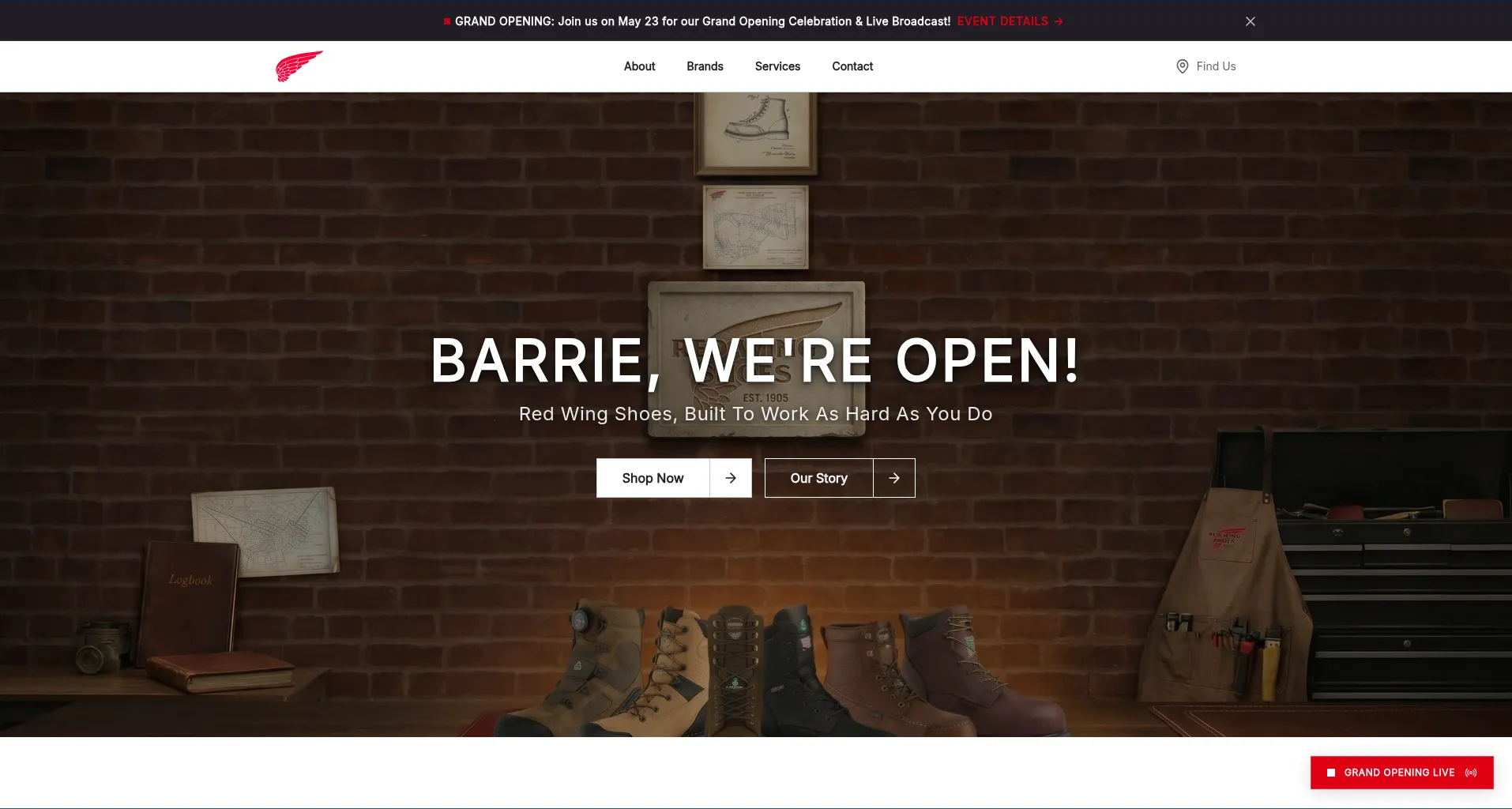 Red Wing Shoes Barrie Thumbnail