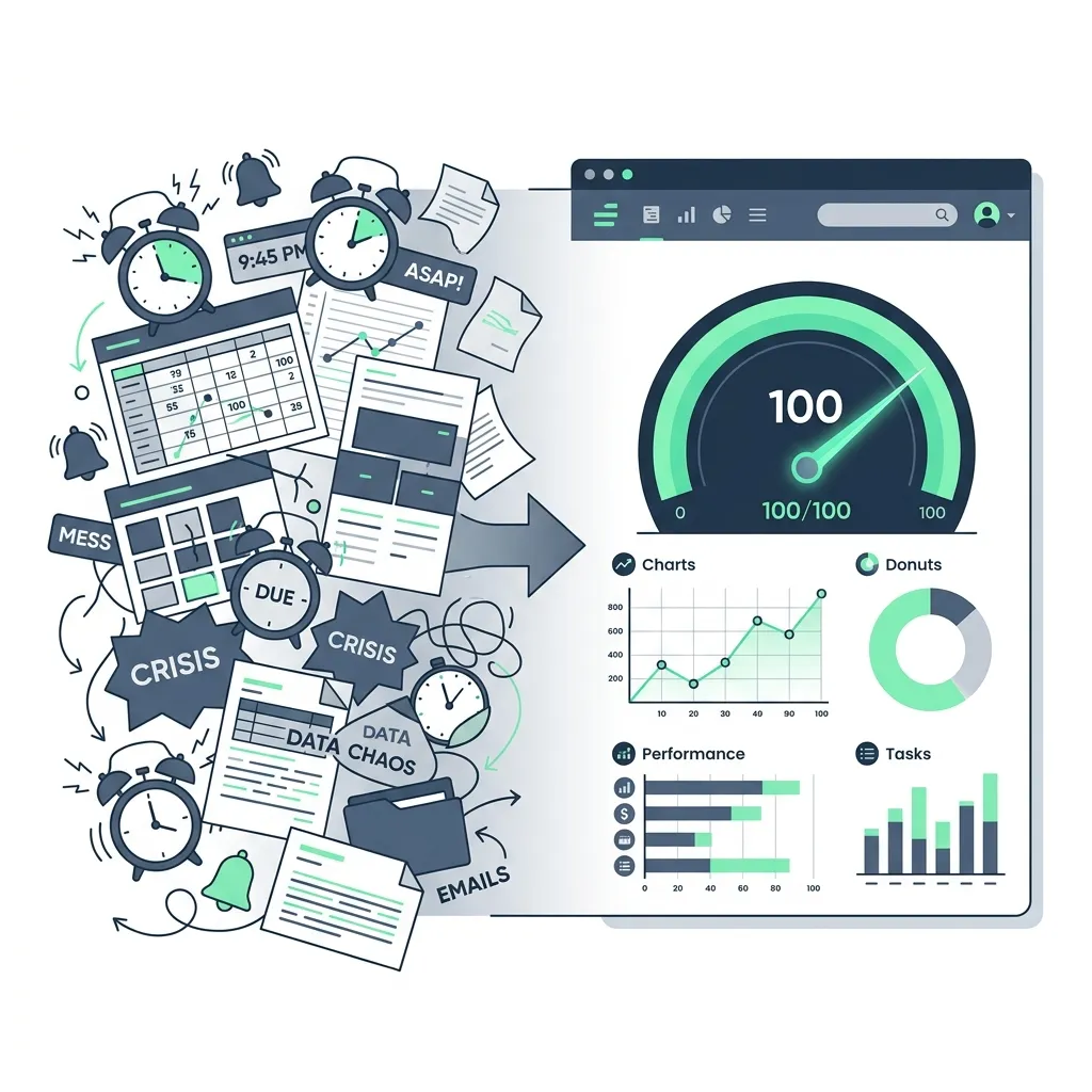 Workflow Automation & Integration Illustration